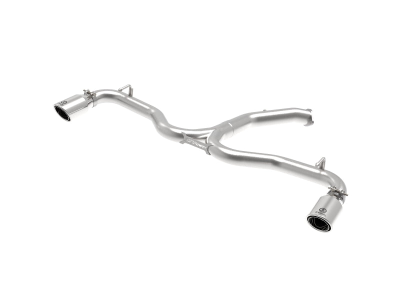 aFe Takeda 3in-2.5in SS Axle-Back Exhaust w/Polished Tips 2018 Hyundai Elantra GT Sport I4-1.6L(t) - DTX Performance