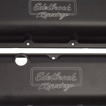 Load image into Gallery viewer, Edelbrock Valve Cover Victor Series Chevrolet 1965 and Later 396-502 V8 Low Black - DTX Performance