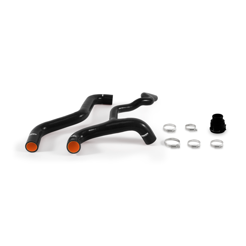 Mishimoto 2012+ Fiat 500 Abarth/Turbo Black Silicone Radiator Hose Kit - DTX Performance