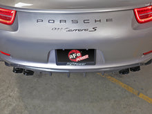 Load image into Gallery viewer, aFe MACH Force-Xp 12-16 Porsche 911 3in to 2.5in 304 SS Cat-Back Exhaust (Excludes Turbo Models) - DTX Performance