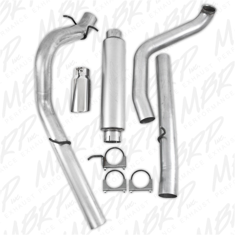 MBRP 1999-2003 Ford Excursion 7.3L Turbo Back Single Side - DTX Performance