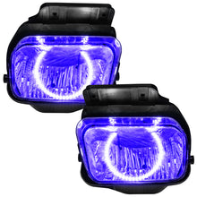 Load image into Gallery viewer, Oracle Lighting 03-06 Chevrolet Silverado Pre-Assembled LED Halo Fog Lights -UV/Purple - DTX Performance