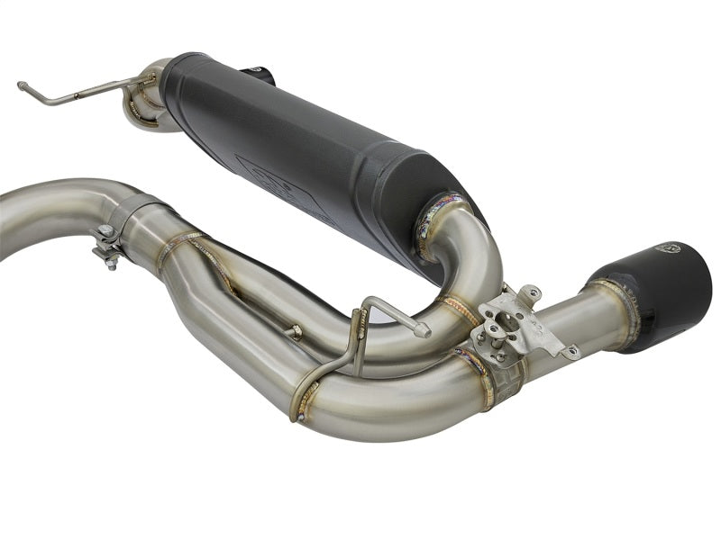 aFe MACHForce XP Exhausts Cat-Back SS 16-17 BMW 340i/iX 440i/iX (F3X) L6-3.0L (B58) w/Black Tips - DTX Performance