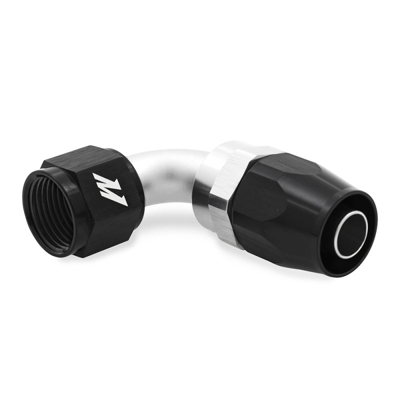 Aluminum -6AN 90 Degree Fitting - Black - DTX Performance