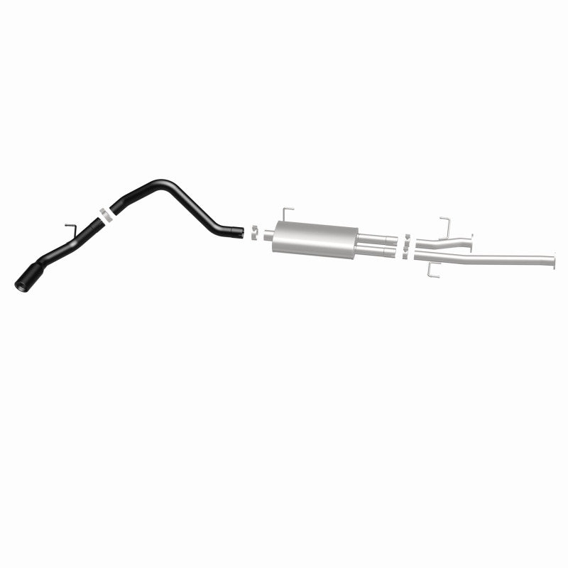 MagnaFlow Cat-Back Exhaust 14-16 Toyota Tundra V8 4.6/5.7L 3in SS Black Tips Single Side Exit - DTX Performance