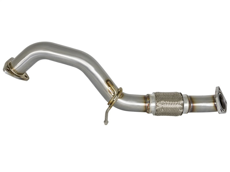 aFe Power Elite Twisted Steel 16-17 Honda Civic I4-1.5L (t) 2.5in Rear Down-Pipe Mid-Pipe - DTX Performance