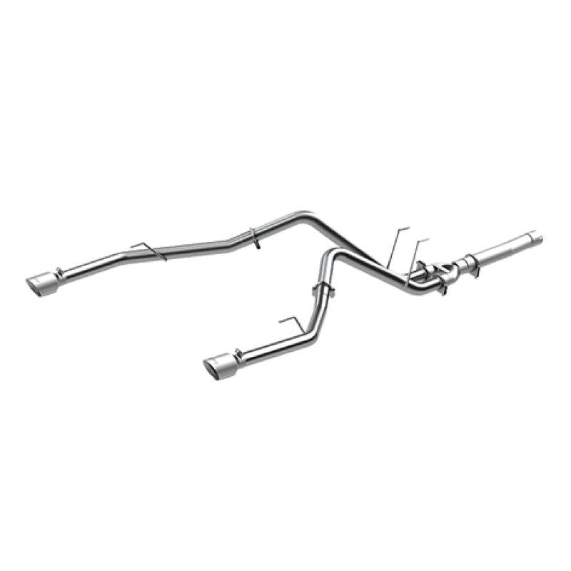 MBRP 2014 Dodge Ram 1500 3.0L EcoDiesel 2.5in Filter Back Exhaust Dual Split Rear Exit Alum - DTX Performance