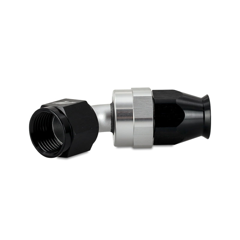 Mishimoto Aluminum PTFE -4AN 45 Degree Fitting Black - DTX Performance