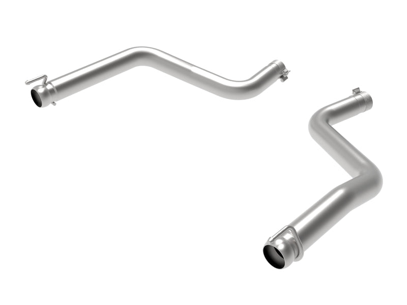 aFe MACHForce-XP Exhausts 409-SS Axle-Back Exh w/ Pol Tip 15-20 Dodge Challenger Hellcat V8-5.7L(sc) - DTX Performance