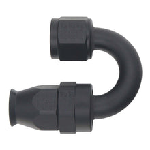 Load image into Gallery viewer, DeatschWerks 8AN Female Swivel 180-Degree Hose End PTFE (Incl Olive Insert) - Anodized Matte Black - DTX Performance