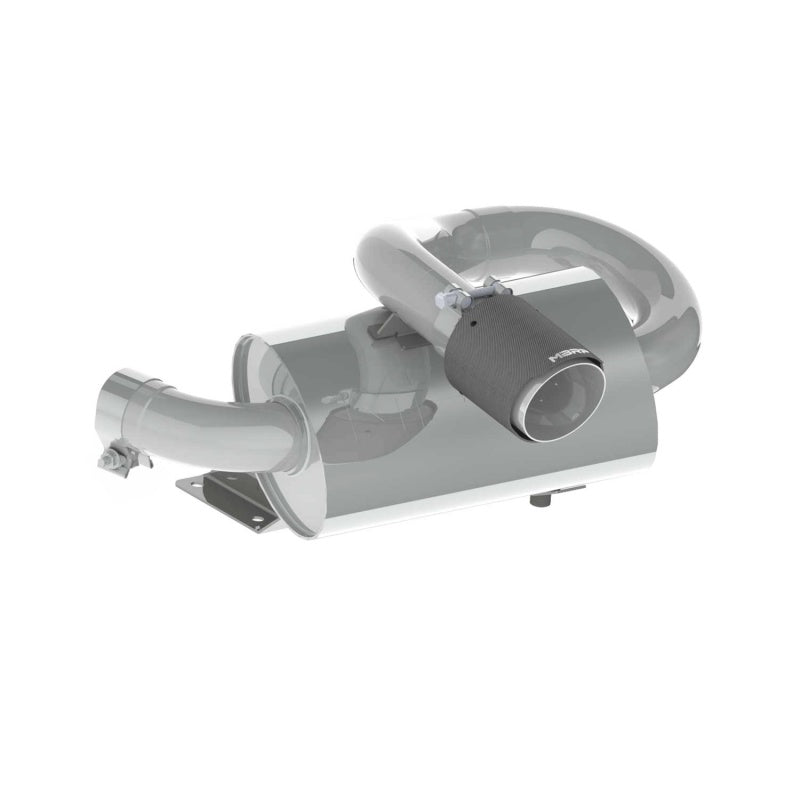 MBRP 18-19 Can-Am Maverick Sport 1000R Slip On Exhaust Center Exit - Performance Series - DTX Performance