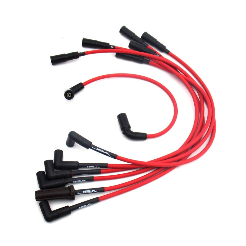 JBA 96-03 GM 4.3L Truck Ignition Wires - Red - DTX Performance