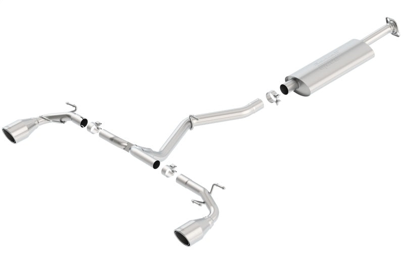 Borla 13-15 Scion FR-S 2.0L 4cyl 6spd / 13 Subaru BRZ 2.0L 4cyl 6spd SS Catback Exhaust - DTX Performance