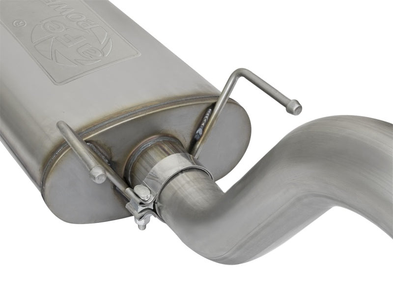 aFe MACHForce XP Cat-Back SS Exhaust w/ Polished Tips 16 Toyota Tacoma V6-3.5L - DTX Performance