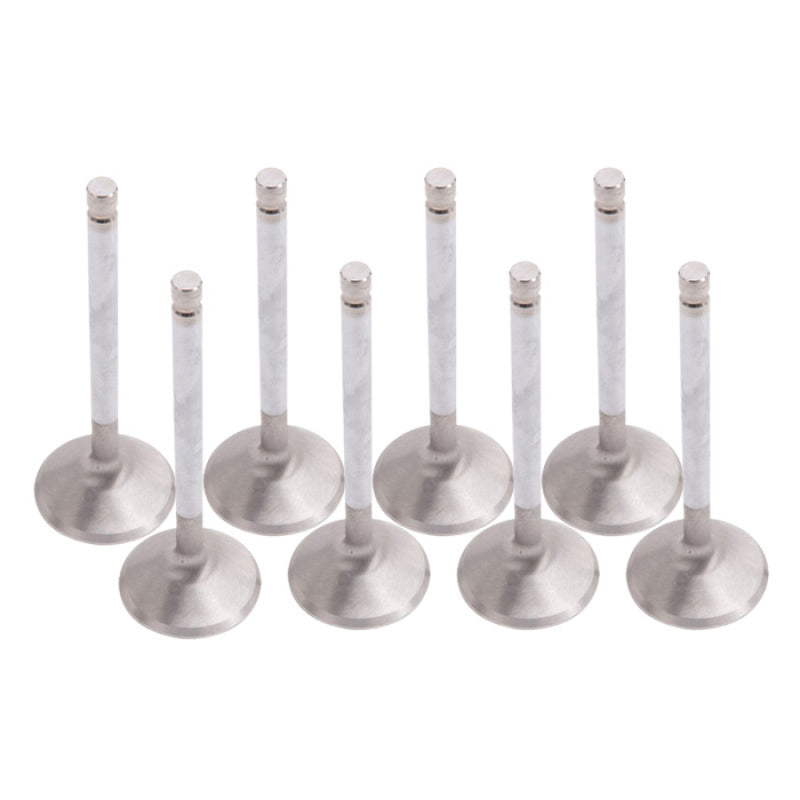 Edelbrock 8 Exhaust Valves 1 90 BBC Victor Heads - DTX Performance