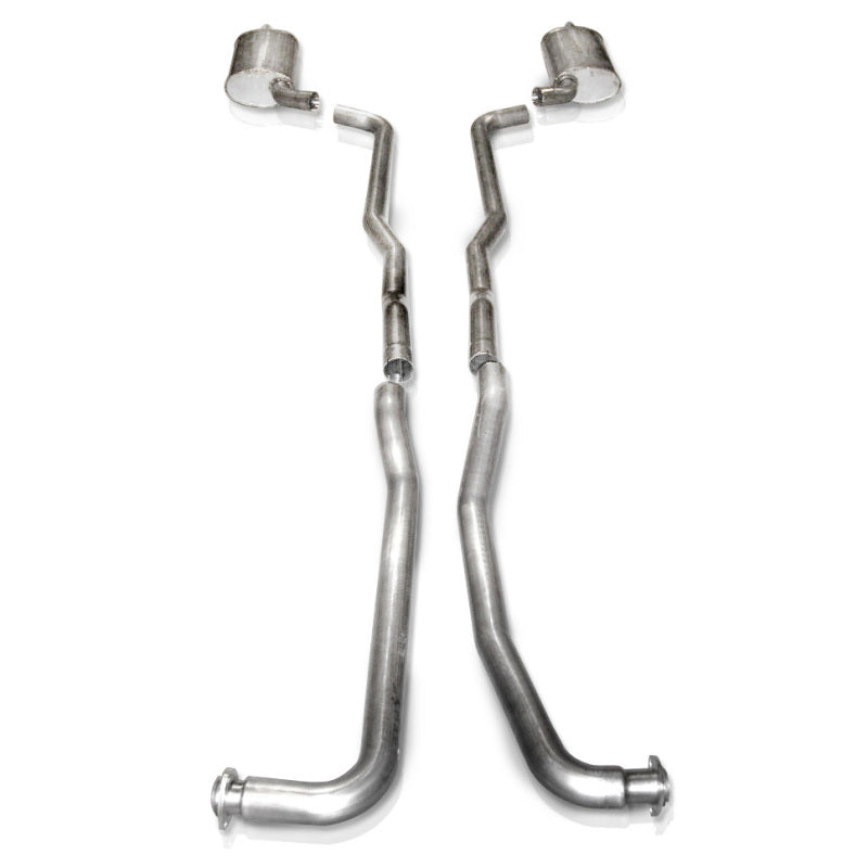 Stainless Works 1964-67 Corvette Exhaust SB 2-1/2in Factory Connect - DTX Performance