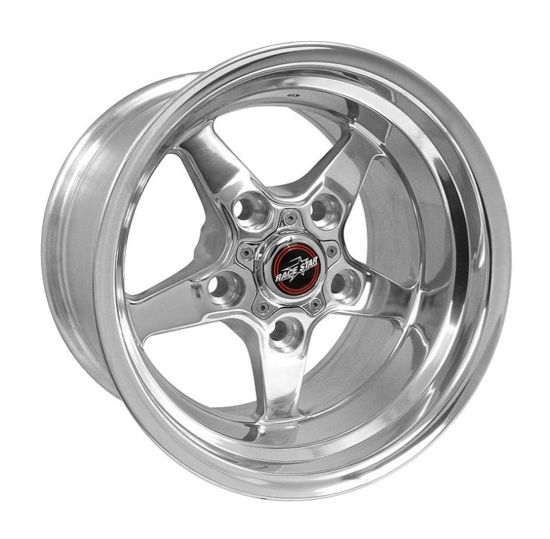 Race Star 92 Drag Star 17x10.5 5x135bc 6.125bs Direct Drill Polished Wheel - DTX Performance