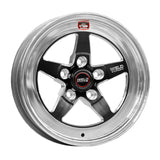 Weld S71 15x10.33 / 5x4.5 BP / 4.5in. BS Black Wheel (Low Pad) - Non-Beadlock