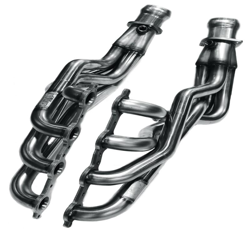 Kooks 09-14 Cadillac CTS-V LSA 6.2L 1-7/8in x 3in SS Longtube Headers and Green Catted SS X-Pipe - DTX Performance