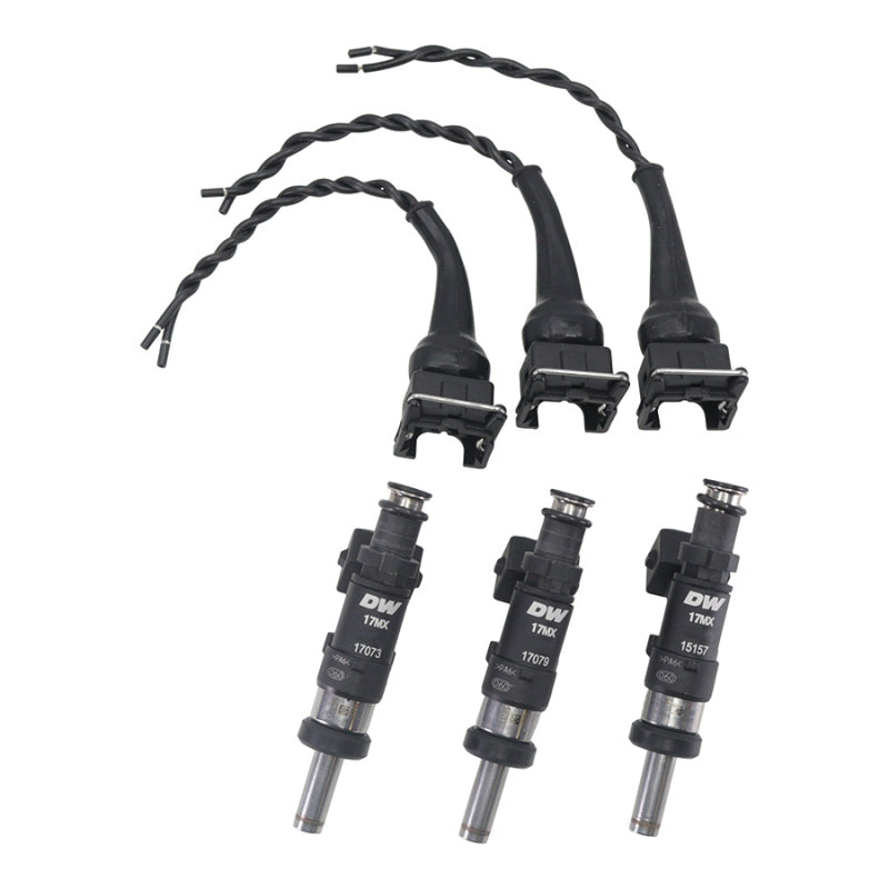 DeatschWerks 1100cc Custom Injectors - Set of 3 - DTX Performance