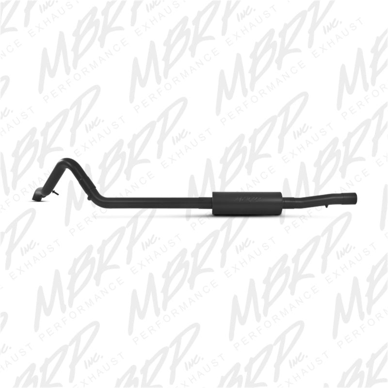 MBRP 2007-2009 Jeep Wrangler (JK) 3.8L V6 4 dr Off-Road Tail Pipe Muffler before Axle - DTX Performance