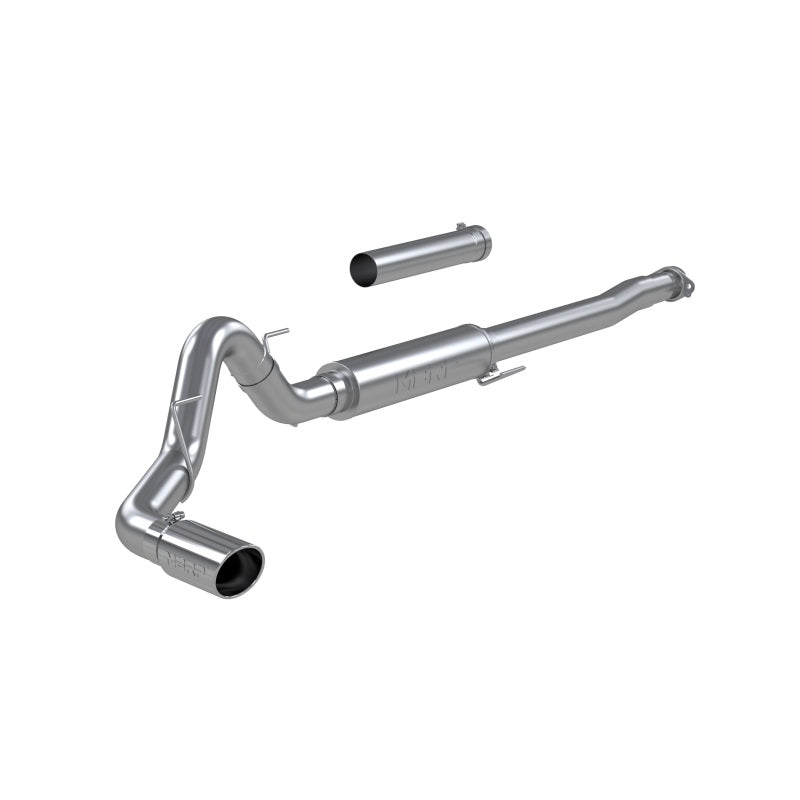 MBRP 2021+ Ford F150 2.7L/3.5L/5.0L 4in T409 Stainless Steel Cat-Back - RACE VERSION - DTX Performance