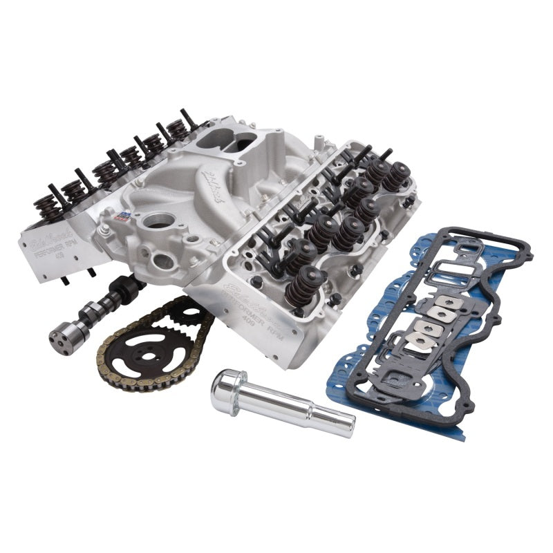 Edelbrock Power Package Top End Kit Performer RPM 348-409 BB Chevy W-Series V8 450+ Hp - DTX Performance