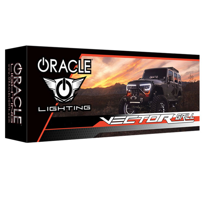 Oracle VECTOR Series Full LED Grille - Jeep Wrangler JL/JT - NA - DTX Performance