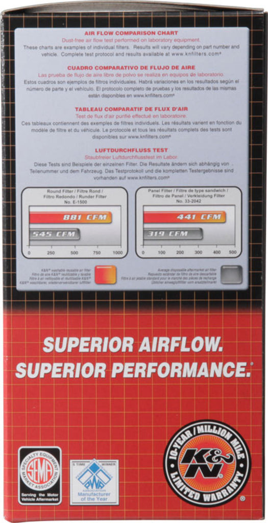 K&N Custom Oval Race Filter 5-1/8in FLG / 9in OD x 3-3/8in HW/VENT - DTX Performance