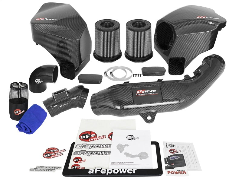 aFe POWER Momentum GT Pro Dry S Intake System 15-17 BMW M3/M4 S55 (tt) - DTX Performance