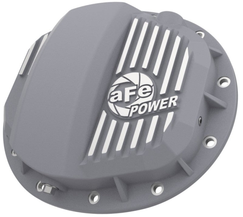 aFe Pro Series GMCH 9.5 Rear Diff Cover Raw w/ Machined Fins 19-20 GM Silverado/Sierra 1500 - DTX Performance