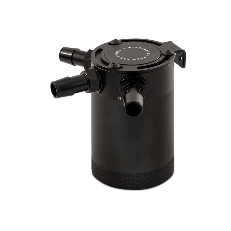 Mishimoto Compact Baffled Oil Catch Can - 3-Port - DTX Performance