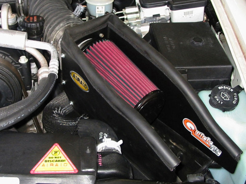 Airaid 96-05 S-10 / Blazer 4.3L CAD Intake System w/ Tube (Oiled / Red Media) - DTX Performance