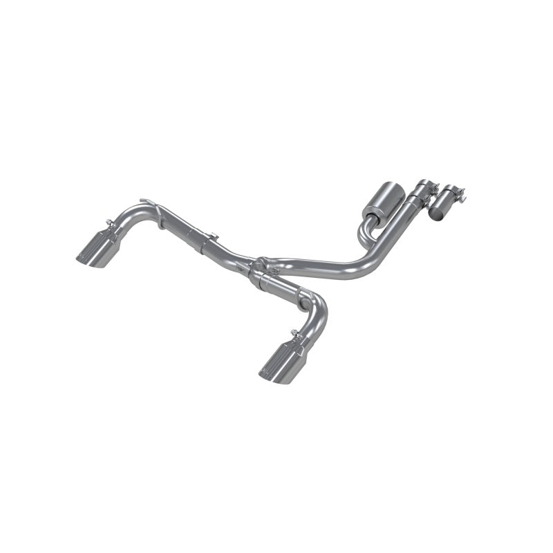 MBRP 2021+ Ford Bronco Sport (1.5L / 2.0L EcoBoost) 2.5in Res-Back Exhaust - Dual Rear - Alum. Steel - DTX Performance