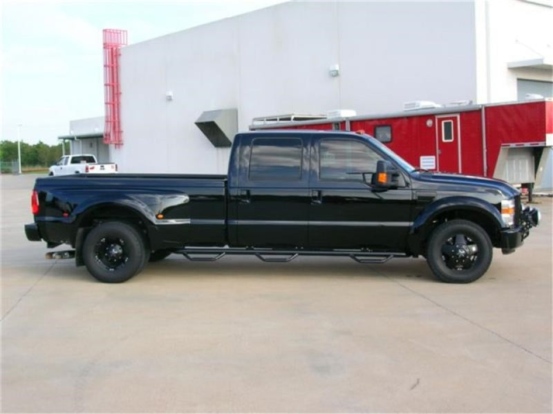 N-Fab Nerf Step 99-16 Ford F-250/350 Super Duty Crew Cab 8ft Bed - Gloss Black - Bed Access - 3in - DTX Performance