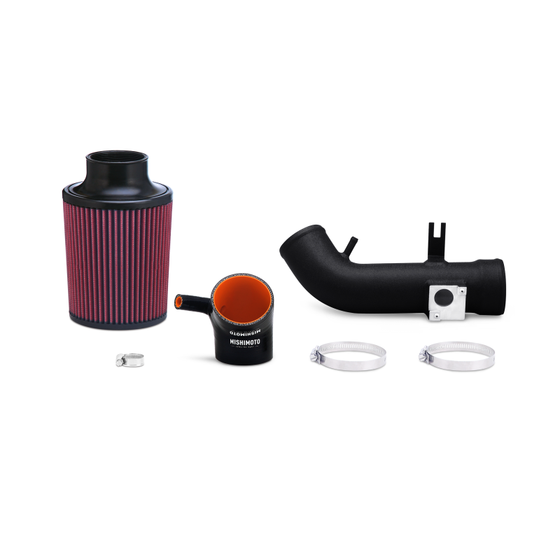 Mishimoto 06-11 Honda Civic Si Performance Air Intake - Wrinkle Black - DTX Performance