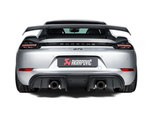 Load image into Gallery viewer, Akrapovic 2020+ Porsche Cayman GT4 (718) Slip-On Race Line (Titanium) (Req Tips / Option 2) - DTX Performance