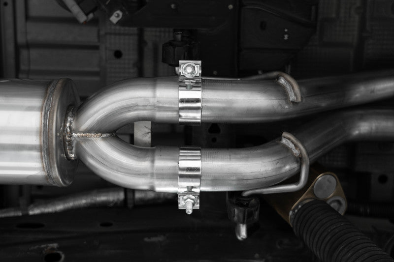 MBRP 22-23 Chevrolet/ GMC 1500 Silverado/ Sierra ZR2/AT4X 6.2L 2.5in Turn Down 3in Cat Back Exhaust - DTX Performance