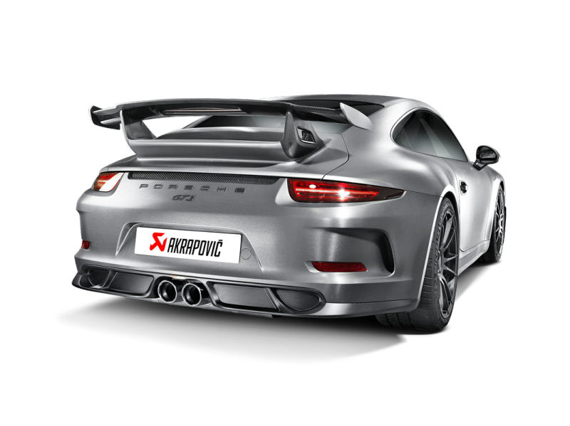 Akrapovic 14-17 Porsche 911 GT3 (991) Rear Carbon Fiber Diffuser - Matte - DTX Performance