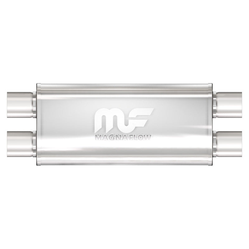 MagnaFlow Muffler Mag SS 18X5X8 2.5 D/D - DTX Performance