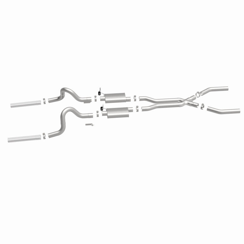 MagnaFlow Sys C/B 64.5-66 Ford Mustang 3inch - DTX Performance