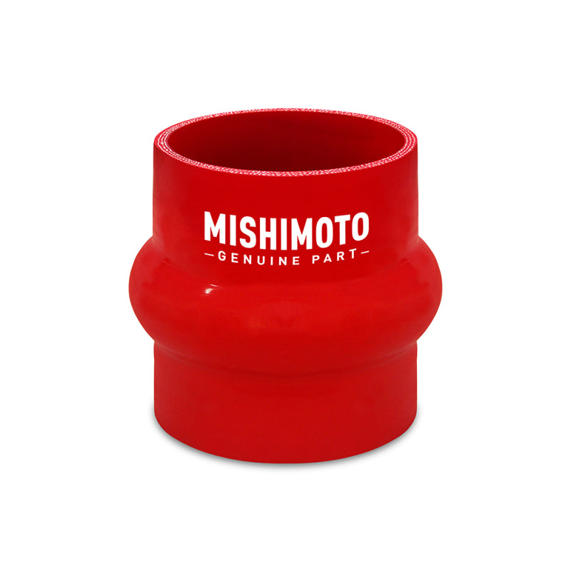 Mishimoto 1.5in. Hump Hose Silicone Coupler - Red - DTX Performance