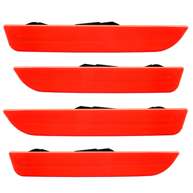 Oracle 10-14 Ford Mustang Concept Sidemarker Set - Ghosted - Race Red (PQ) - DTX Performance