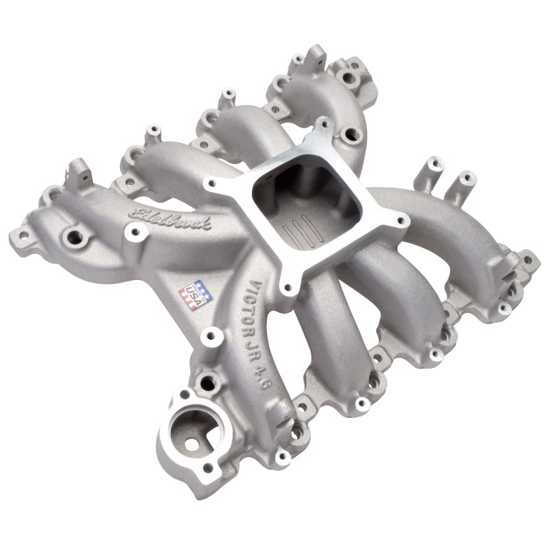 Edelbrock Victor Jr Ford EFI for 4 6L Engines Manifold Only - DTX Performance