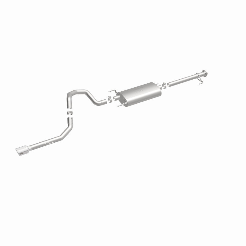 MagnaFlow 12-14 Toyota 4Runner V6 4.0L Single Straight P/S Rear Exit SS Cat Back Performance Exhaust - DTX Performance