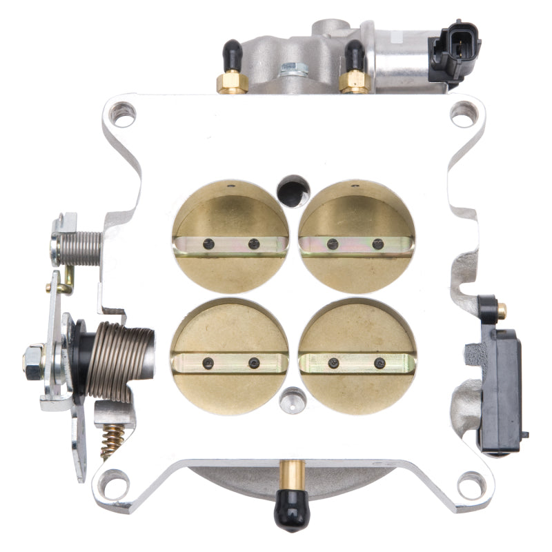 Edelbrock EFI Throttle Body 4 Bbl 4150 Flange 1 75In Bore w/ Mototron Iac - DTX Performance