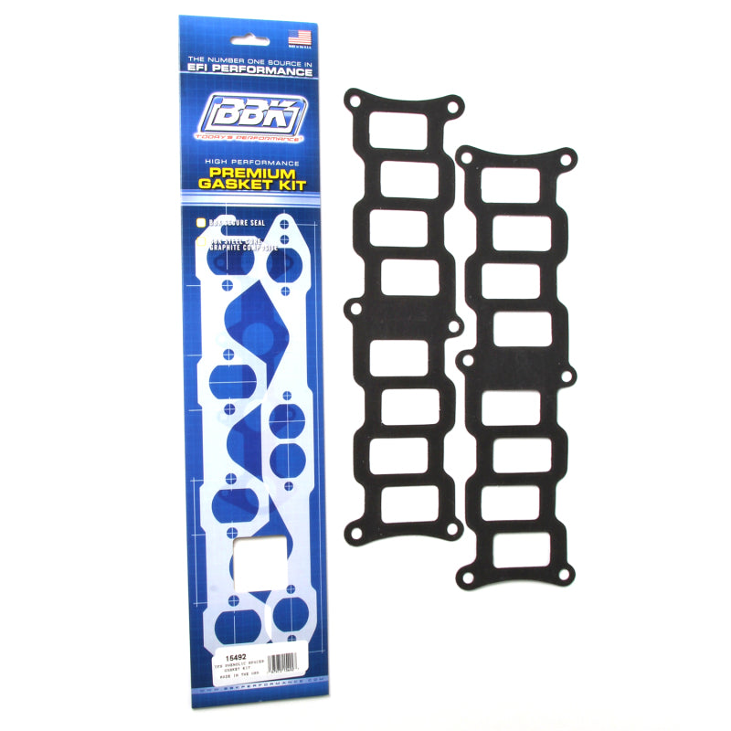 BBK 86-95 Mustang 5.0 Upper To Lower EFI Intake EFI Manifold Gasket Set TFS Track/Street Heat - DTX Performance