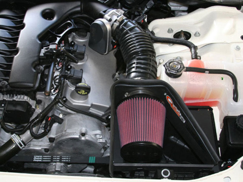 Airaid 05-08 Dodge Magnum / 06-10 Charger 2.7/3.5L CAD Intake System w/o Tube (Oiled / Red Media) - DTX Performance