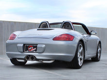 Load image into Gallery viewer, aFe ELITE 05-12 Porsche Boxster S (987.1-987.2) H6 3.4L 304SS Dual Cat-Back w/Dual Polished Tip Exht - DTX Performance