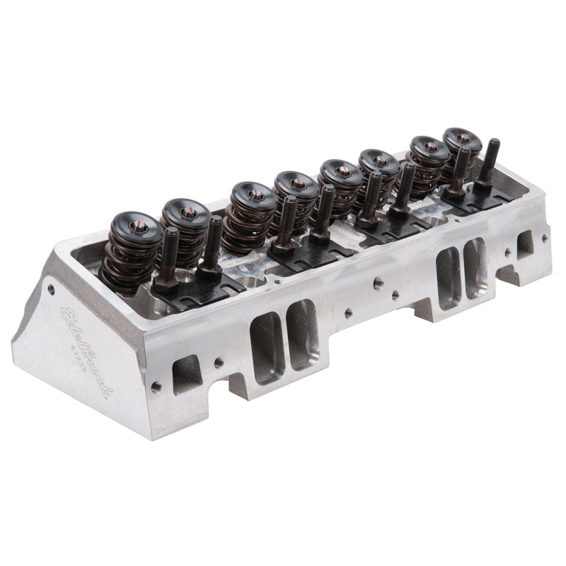 Edelbrock Cylinder Head Victor Jr SBC 23 Deg 220cc Complete for Solid Roller Cam - DTX Performance